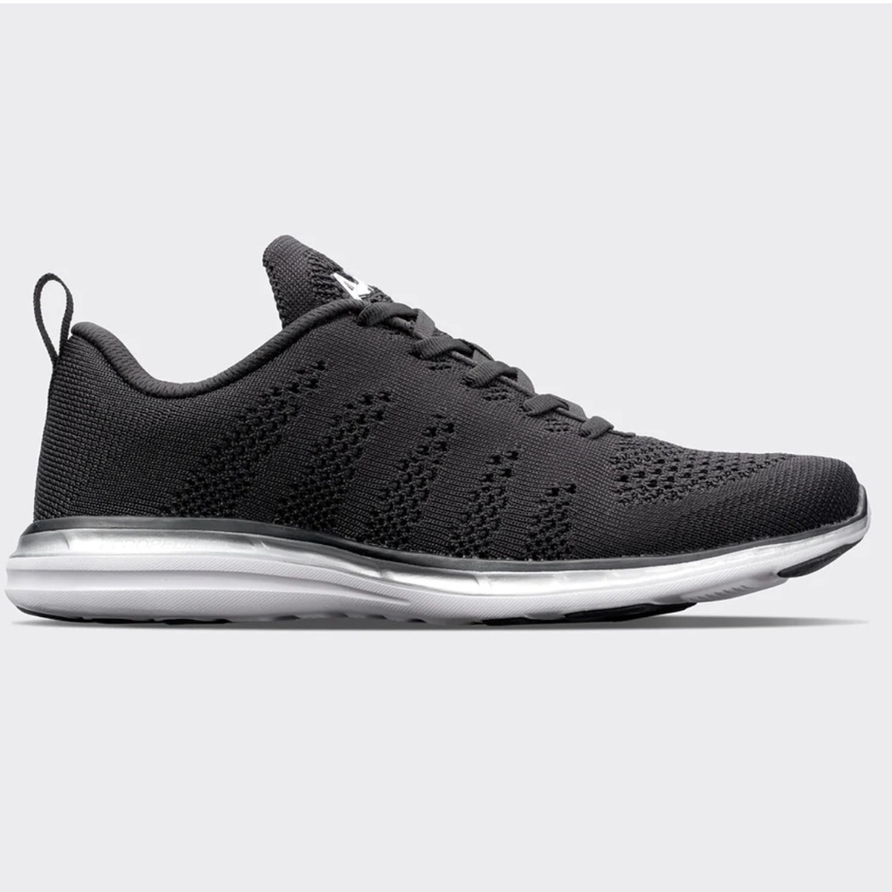 APL black womens sneakers size 8